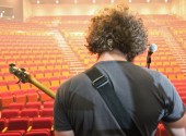 Sound checking at the Shoalhaven Entertainment Centre in Nowra